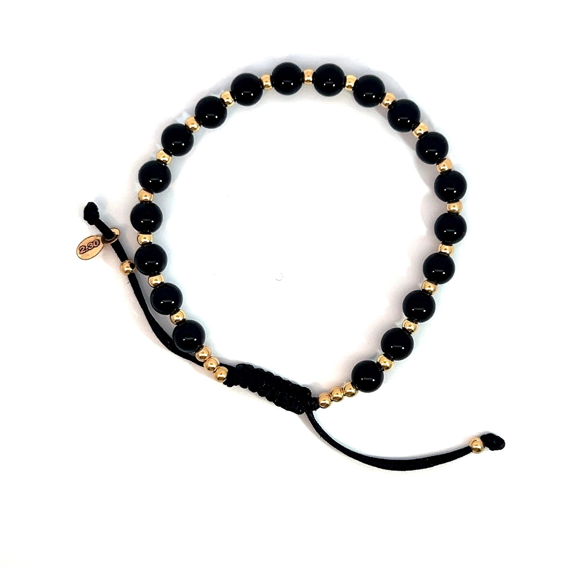 18ct Gold Adjustable Bracelet, 2.30g
